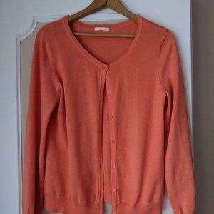 Orange H&M orange knitted jacket